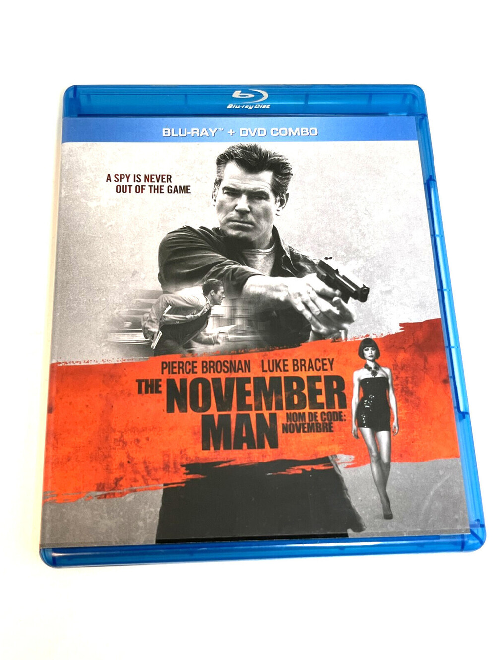 The November Man - Blu Ray + DVD - Pierce Brosnan - Luke Bracey